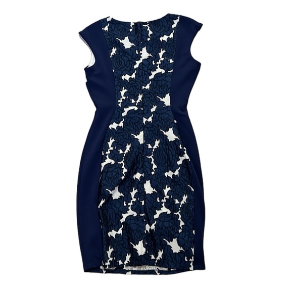 JAX Navy and White Floral Dress - Picture 5 of 7